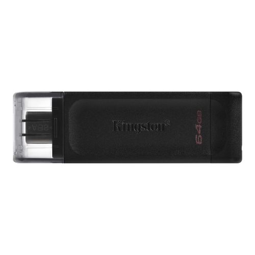 Kingston DataTraveler 70 64GB USB-C Flash Drive - USB 3.2 Gen1 Kingston DataTraveler 70 64GB USB-C Flash Drive - USB 3.2 Gen1